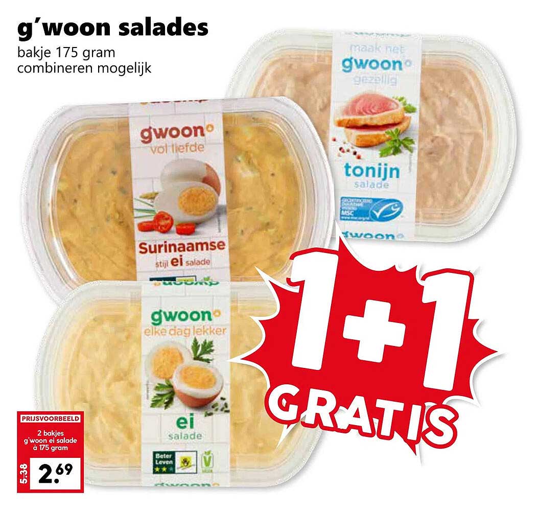 g'woon salades