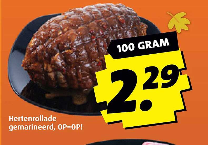 Hertenrollade gemarineerd, OP=OP!