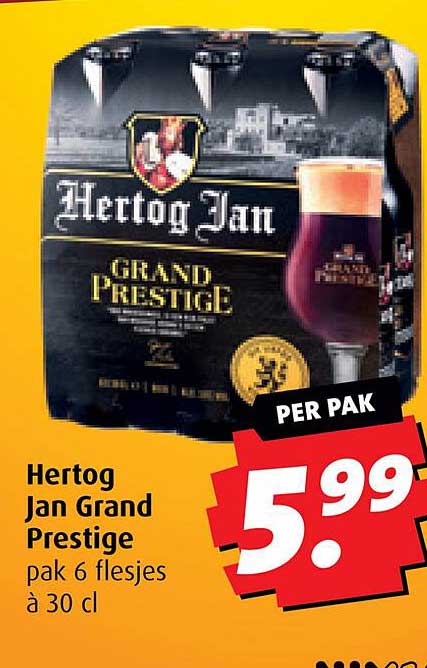 Hertog Jan Grand Prestige pak 6 flesjes à 30 cl