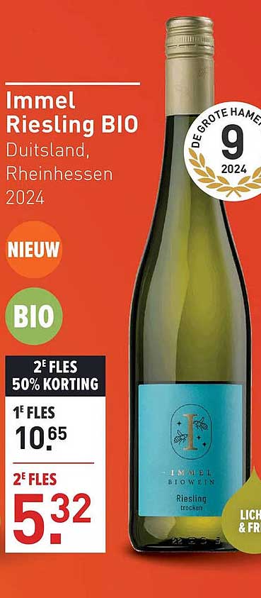 Immel Riesling BIO Duitsland, Rheinhessen 2024