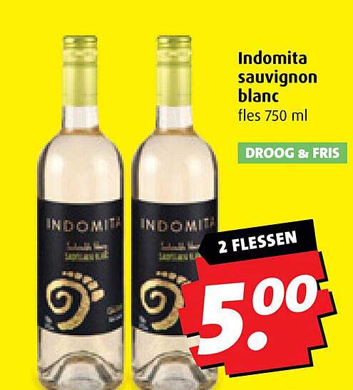 Indomita sauvignon blanc fles 750 ml