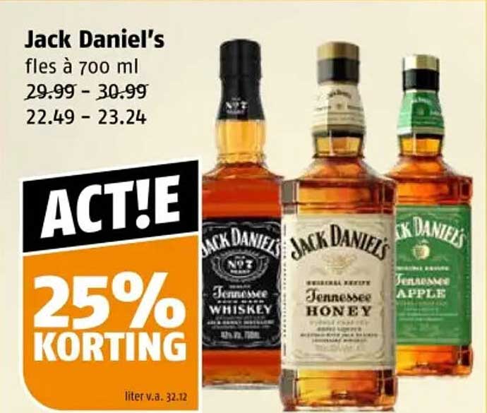 Jack Daniel's fles à 700 ml