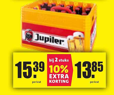 Jupiler Bier aanbieding bij Nettorama