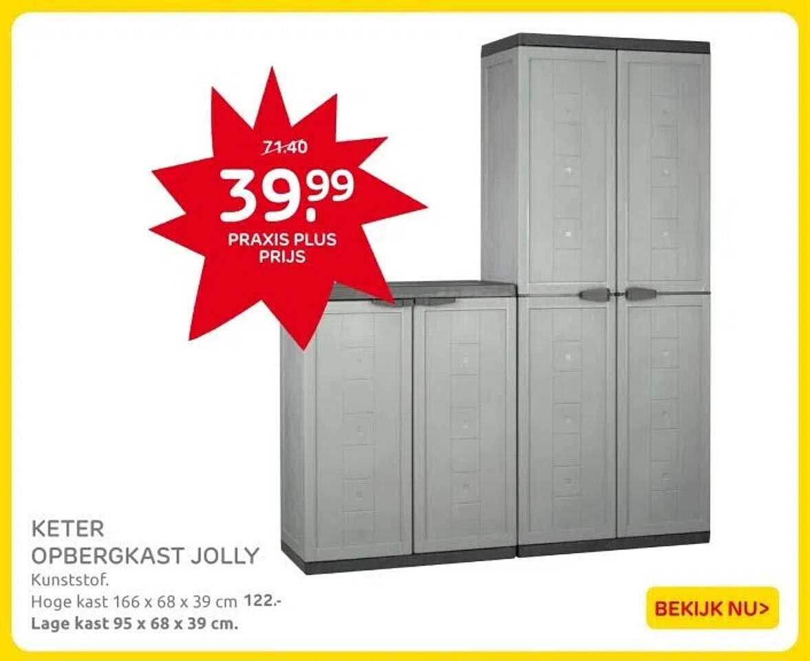 KETER OPBERGKAST JOLLY