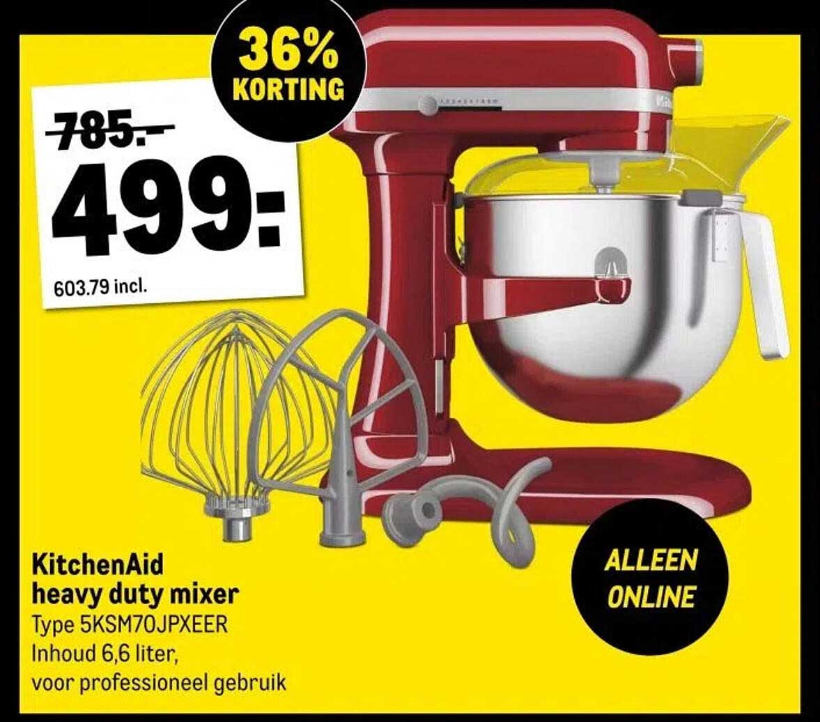 KitchenAid heavy duty mixer Type 5KSM70JPXEER