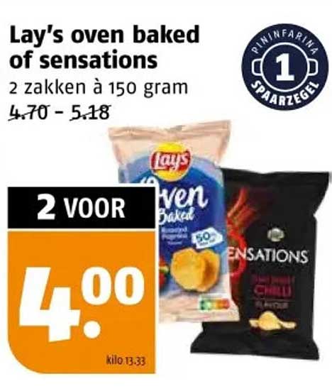 Lay's oven baked of sensations