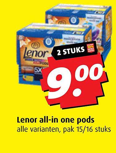 Lenor all-in one pods