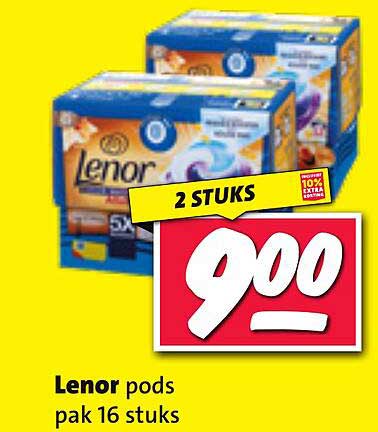 Lenor pods pak 16 stuks