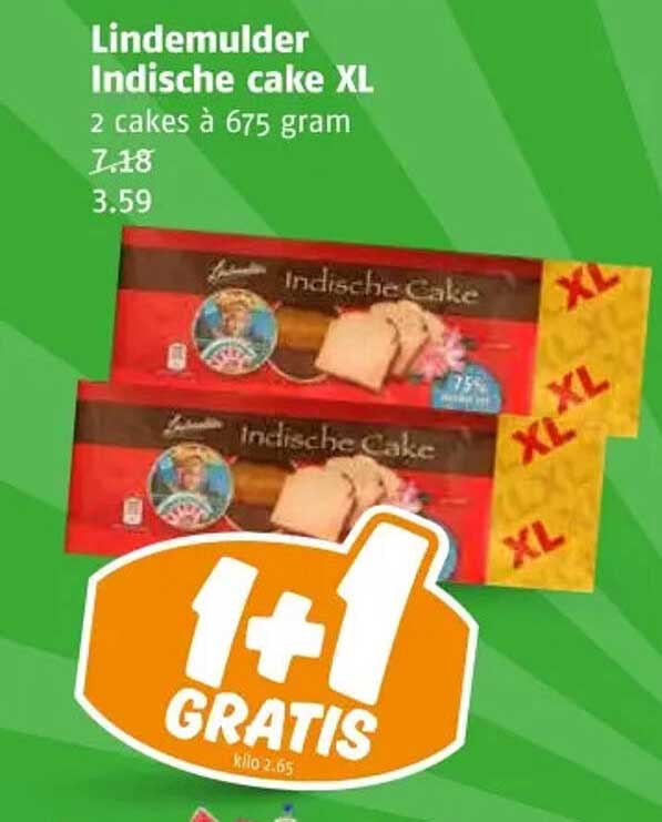 Lindemulder Indische cake XL