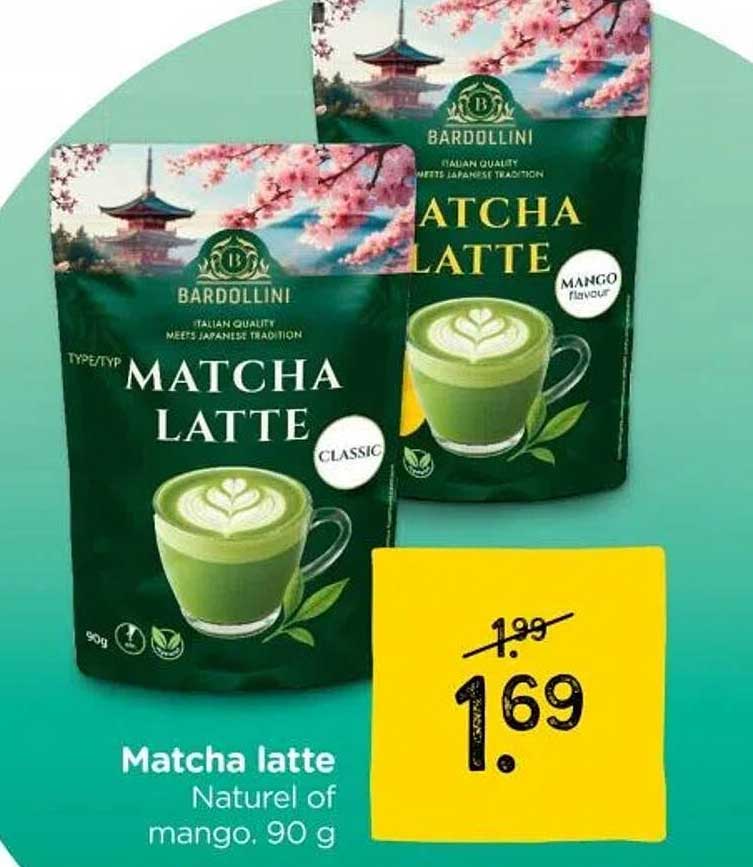 Matcha latte Naturel of mango, 90 g