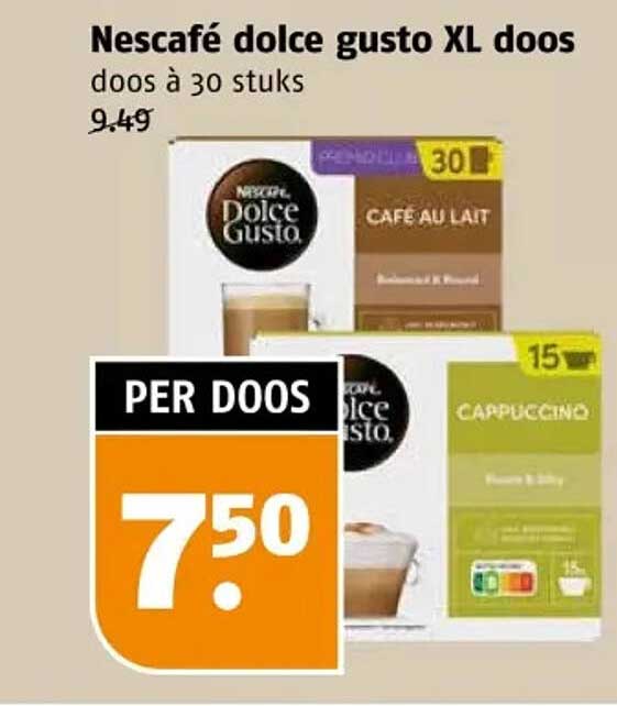 Nescafé dolce gusto XL doos