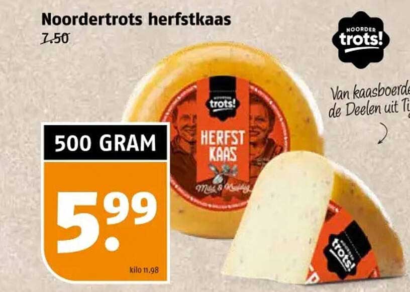 Noordertrots herfstkaas