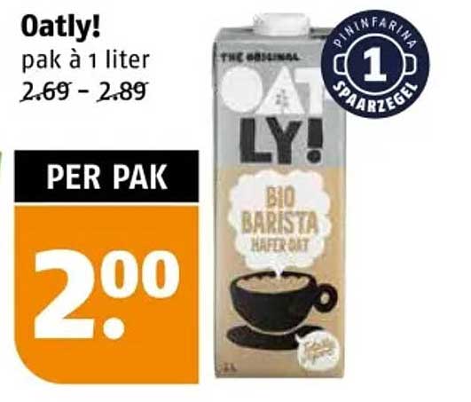 Oatly! pak à 1 liter