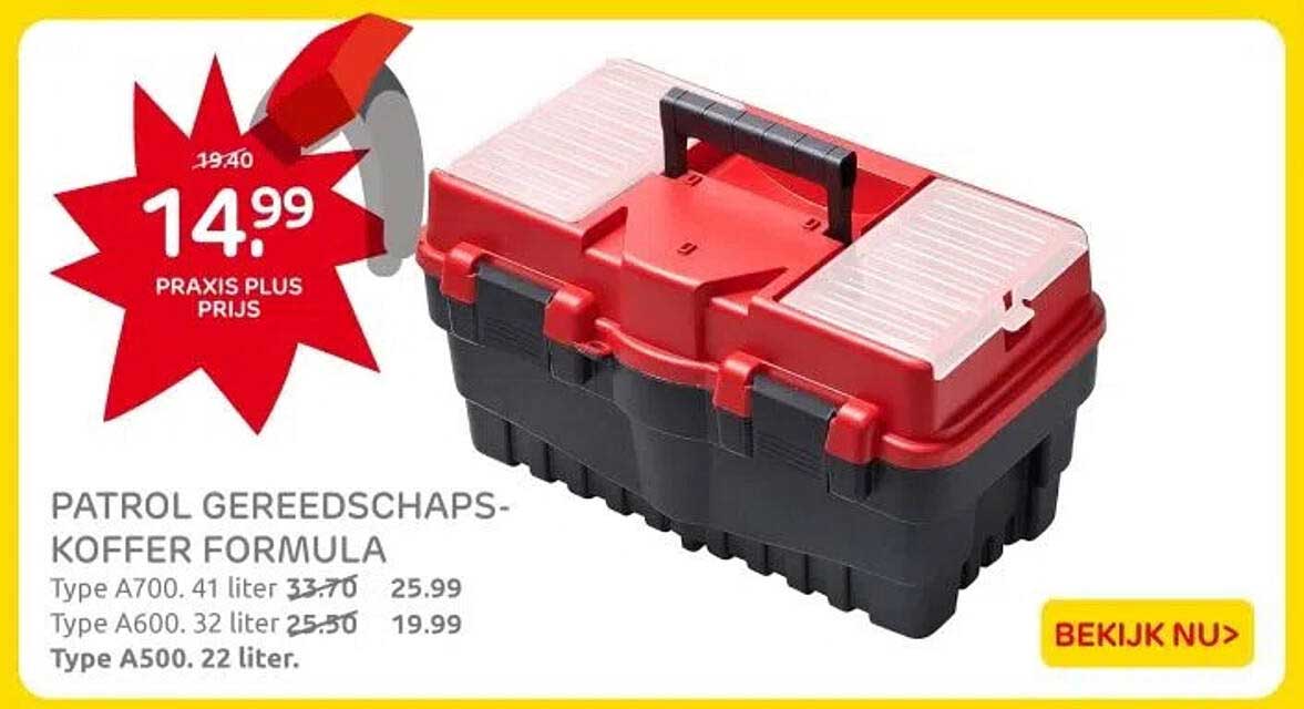 PATROL GEREEDSCHAPSKOFFER FORMULA