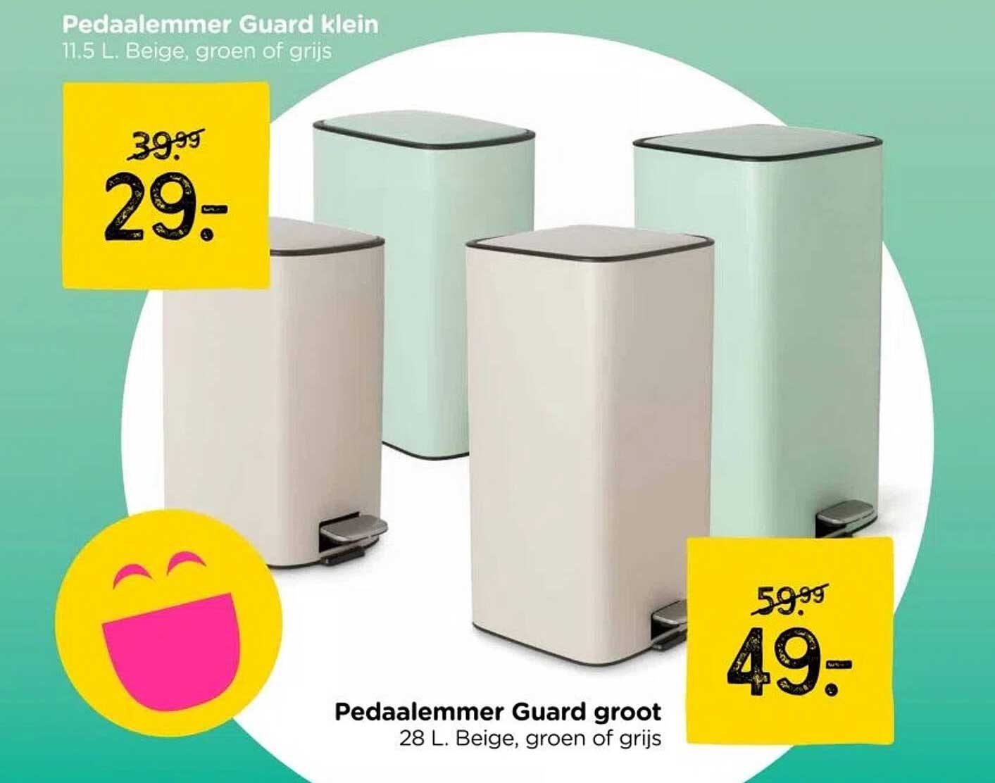 Pedaalemmer Guard klein en groot