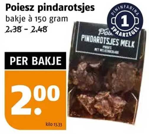 Poiesz pinda-rotsjes