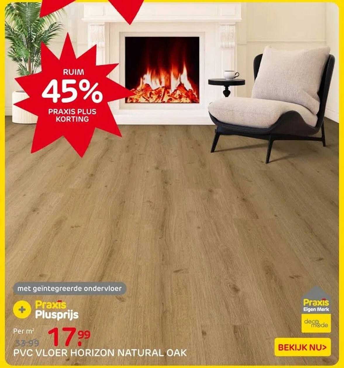 PVC VLOER HORIZON NATURAL OAK