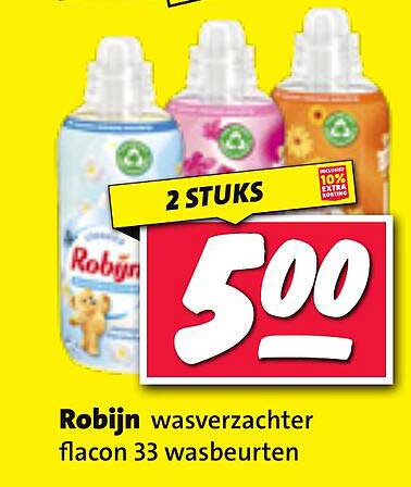 Robijn wasverzachter flacon 33 wasbeurten