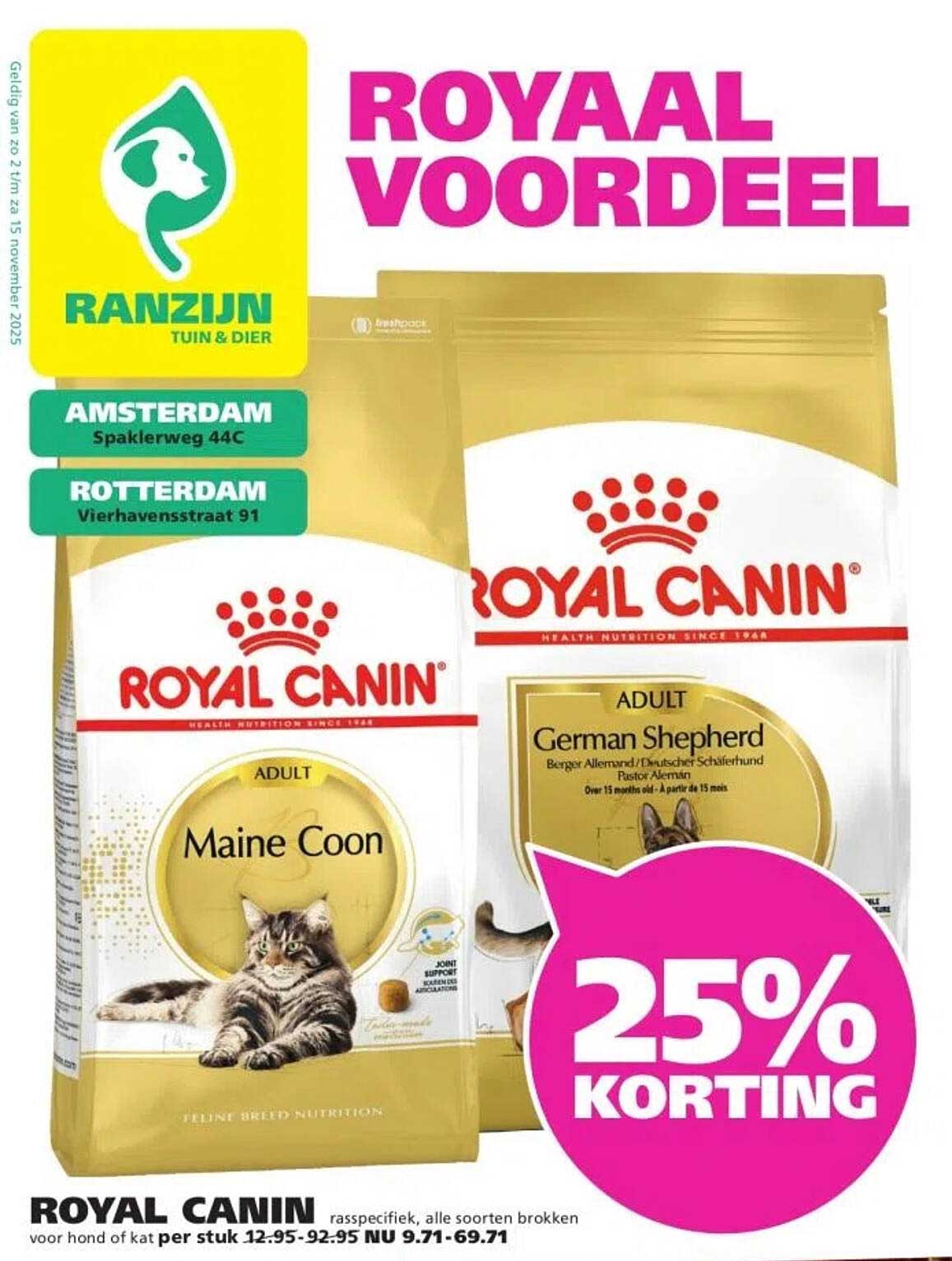 ROYAL VOORDEEL