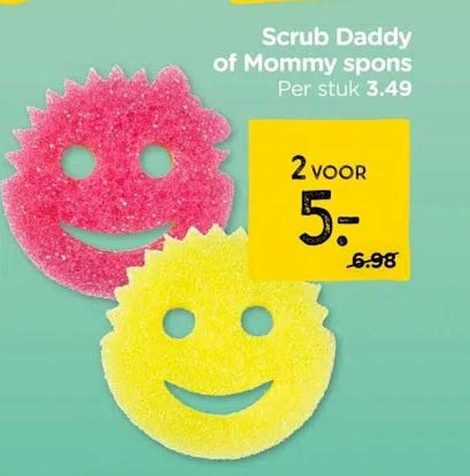 Scrub Daddy of Mommy sponsen