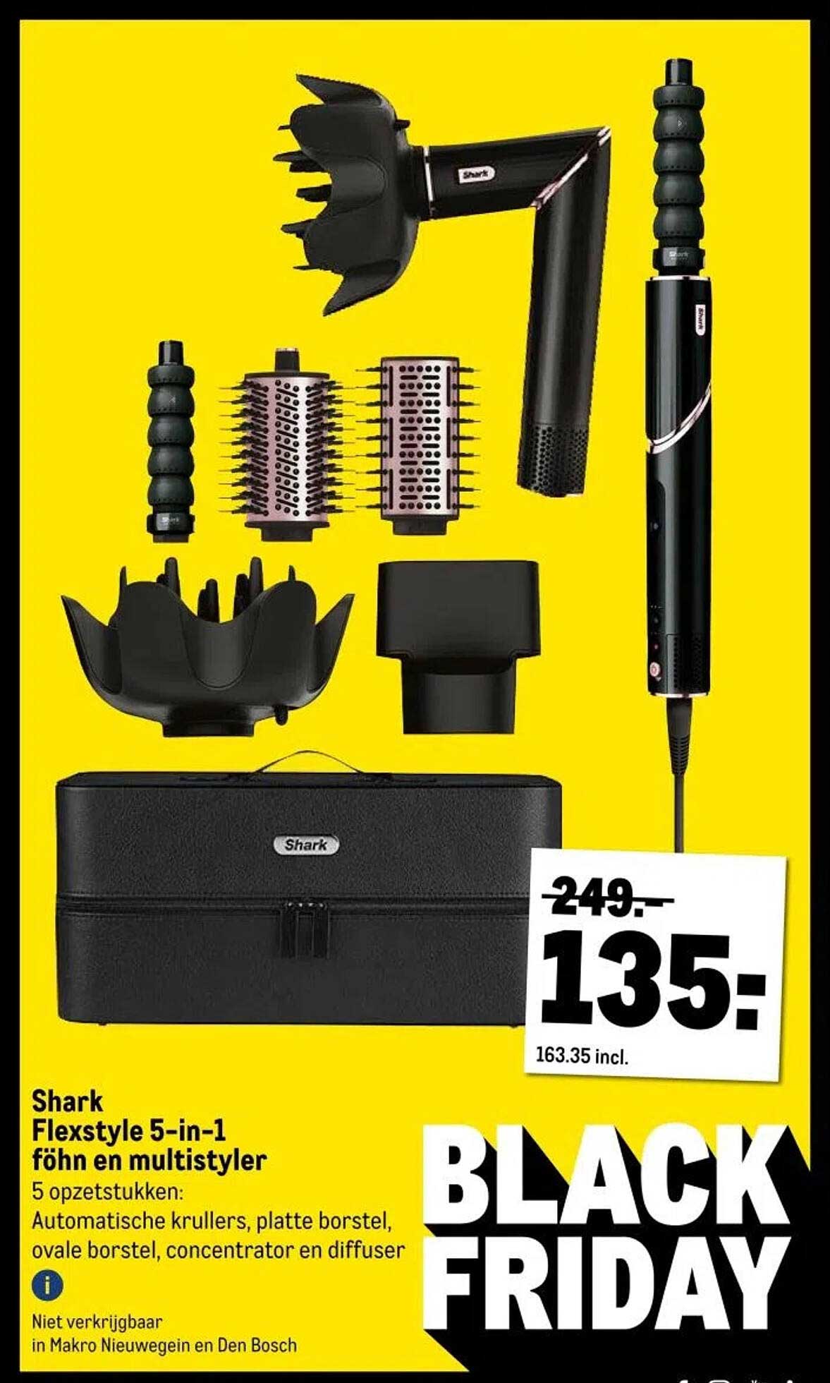 Shark Flexstyle 5-in-1 föhn en multistyler
