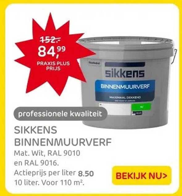 SIKKENS BINNENMUURVERF
