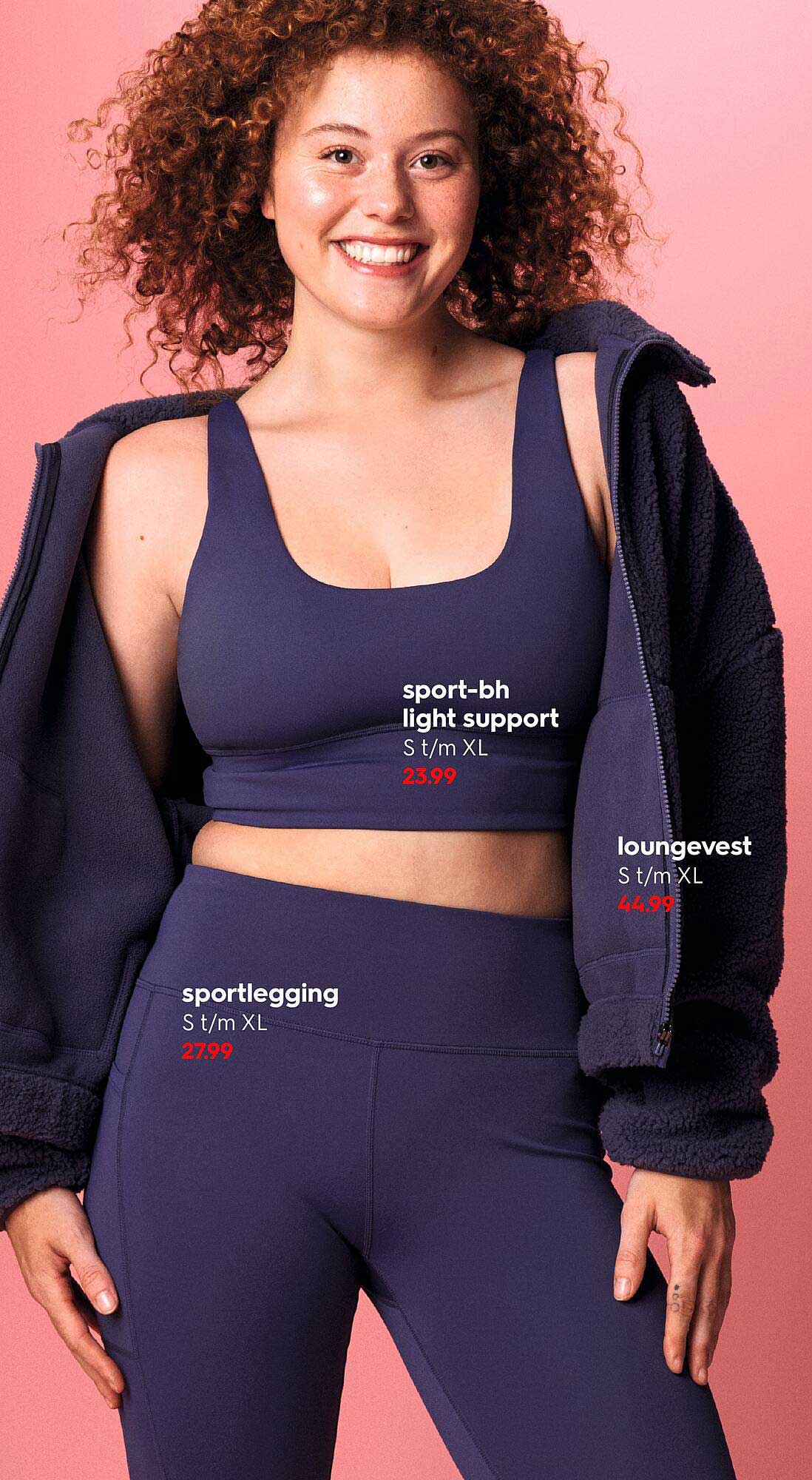 sport-bh light support S t/m XL