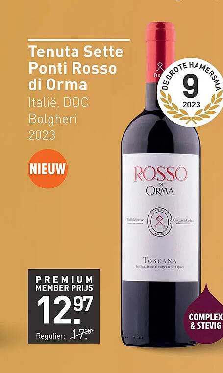 Tenuta Sette Ponti Rosso di Orma