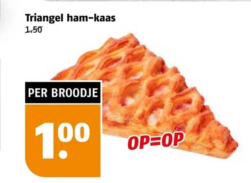 Triangel ham-kaas