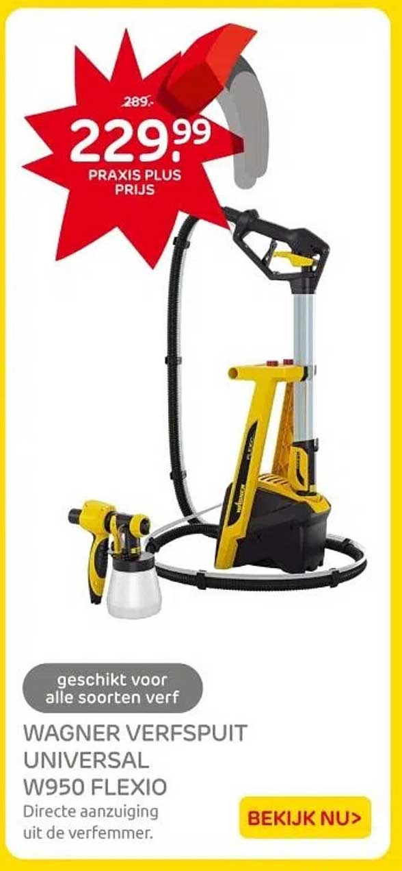 WAGNER VERFSPUIT UNIVERSAL W950 FLEXIO