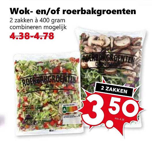 Wok- en/of roerbakgroenten