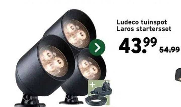 Ludeco tuinspot Laros startersset