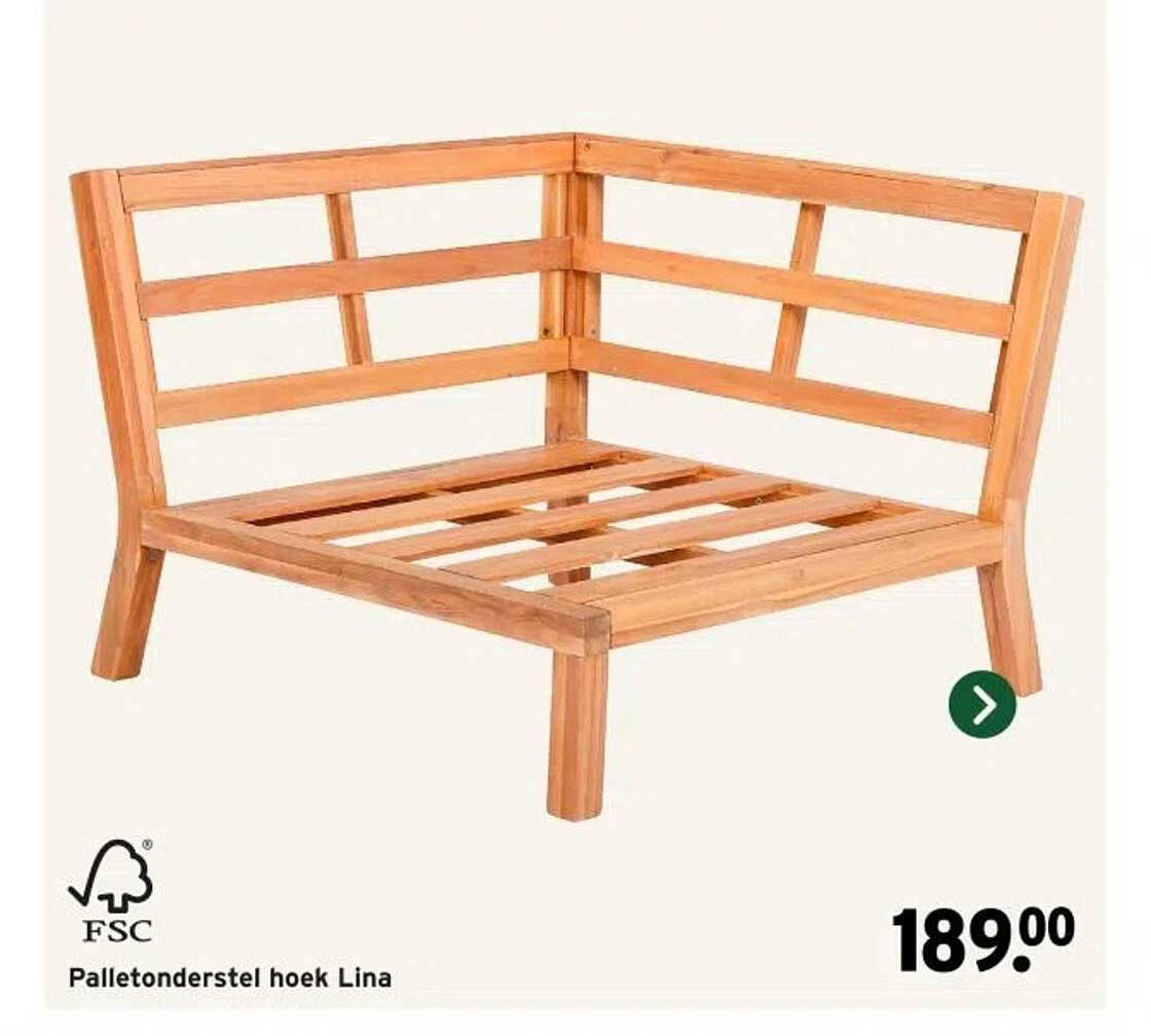 Palletonderstel hoek Lina