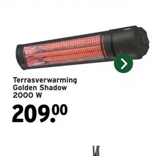 Terrasverwarming Golden Shadow