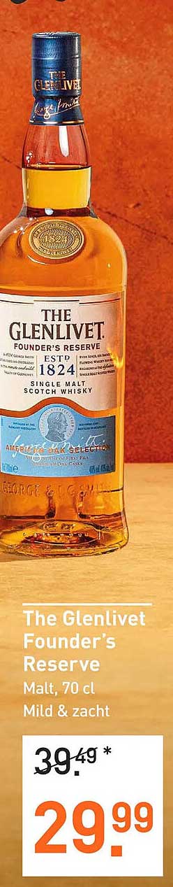 The Glenlivet Founder's Reserve