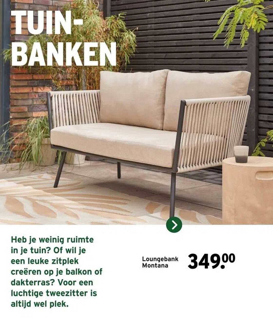 Tuinbanken