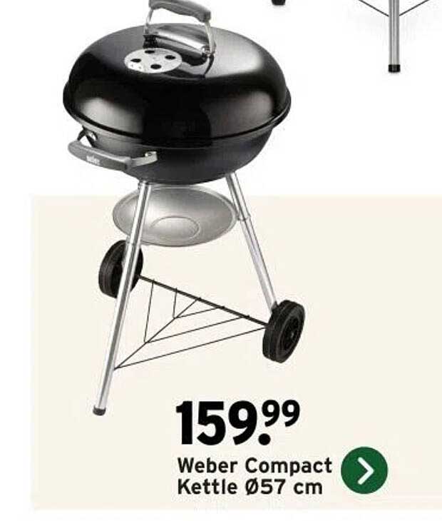 Weber Compact Kettle Ø57 cm