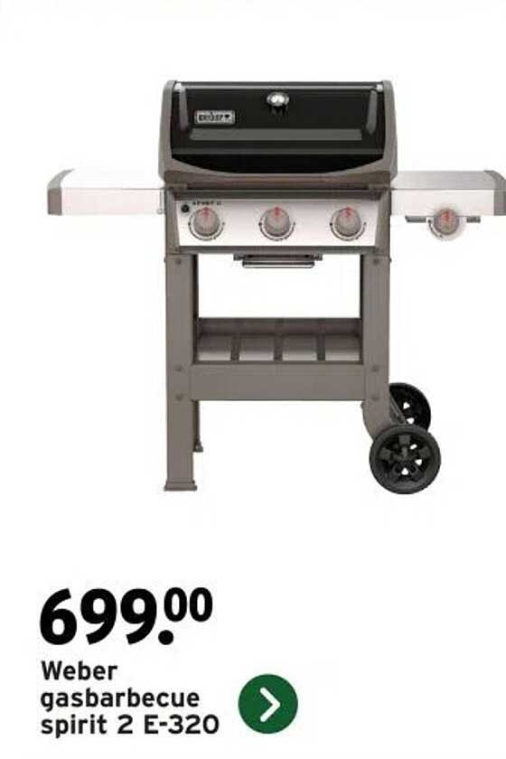 Weber gasbarbecue spirit 2 E-320