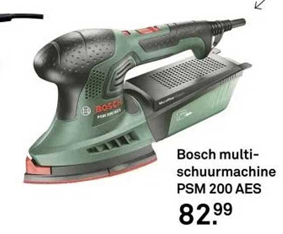 Bosch multi-schuurmachine PSM 200 AES
