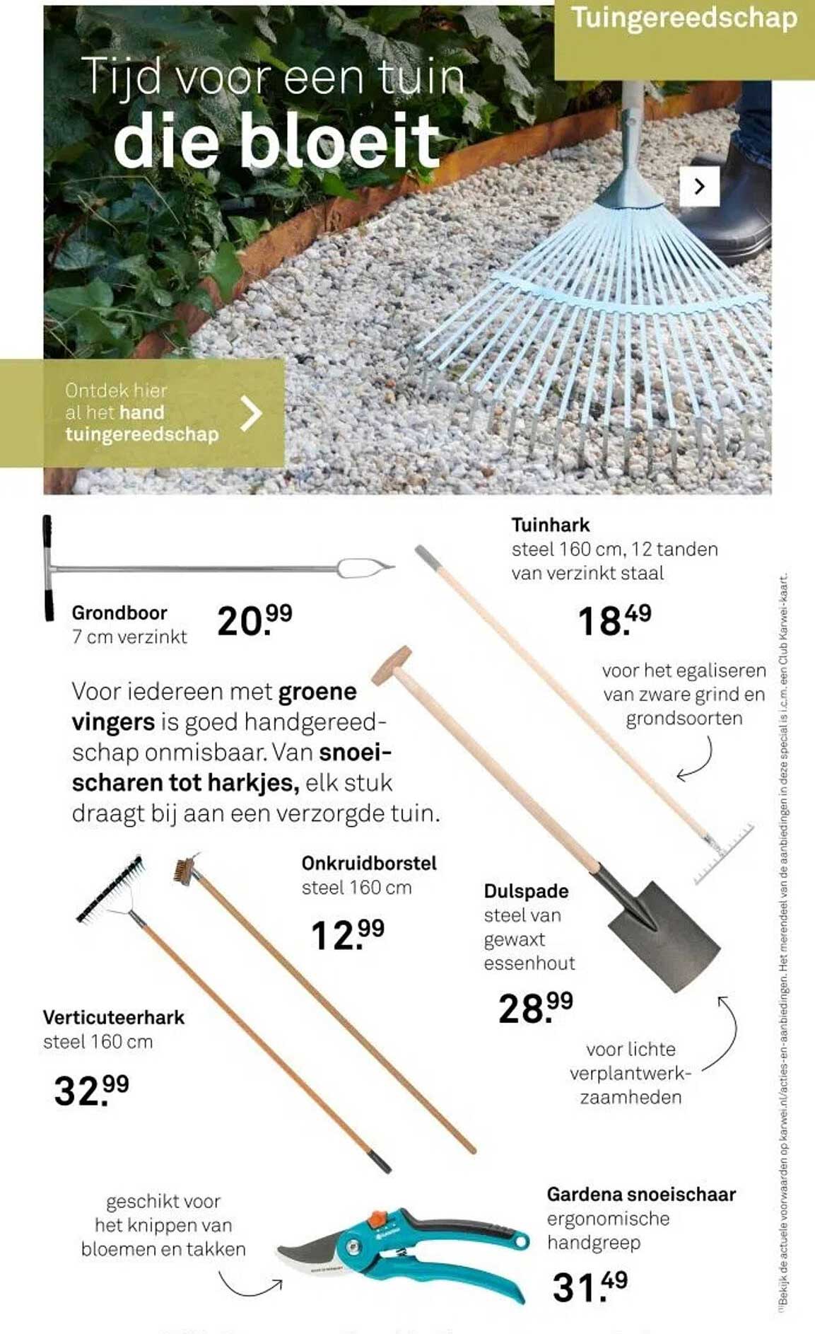 Grondboor 7 cm verzinkt