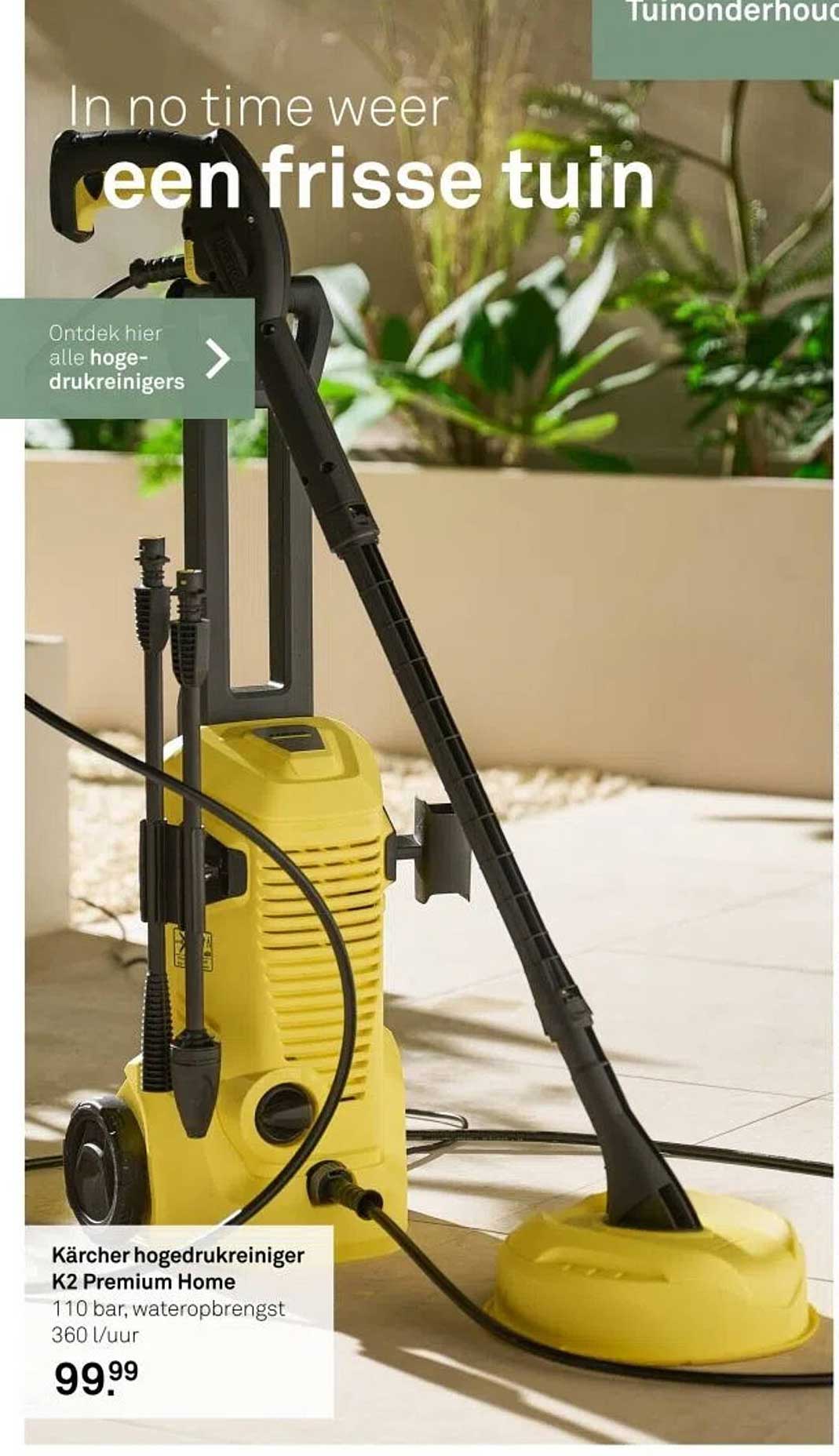 Kärcher hogedrukreiniger K2 Premium Home