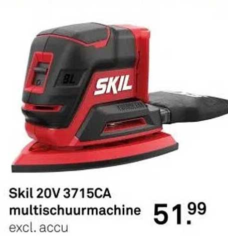 Skil 20V 3715CA multischuurmachine