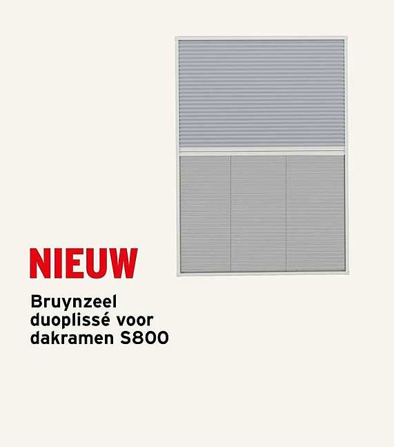 Bruynzeel duplissé voor dakramen S800