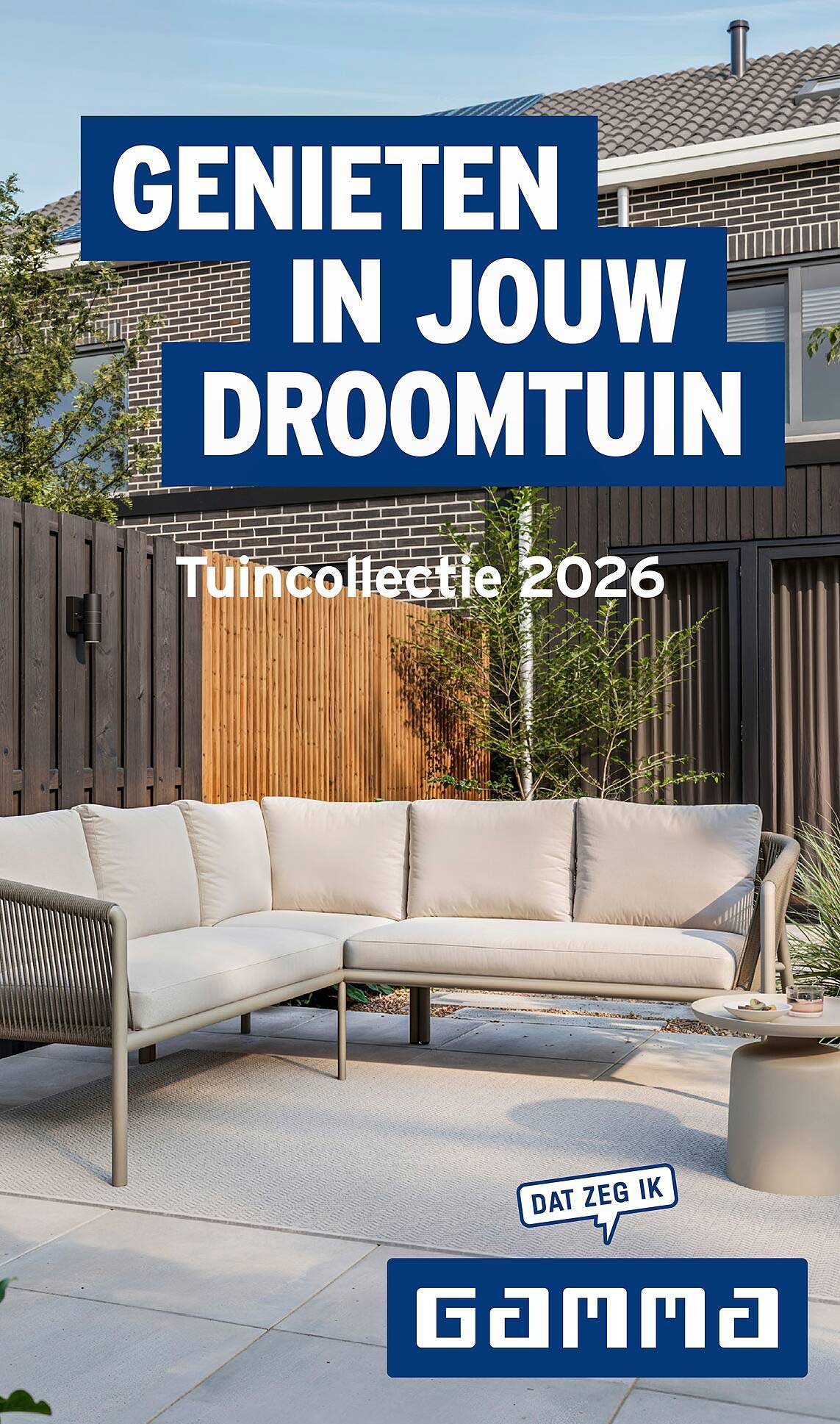 GENIETEN IN JOUW DROOMTUIN