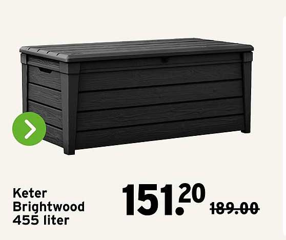Keter Brightwood 455 liter