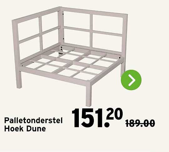 Palletonderstel Hoek Dune