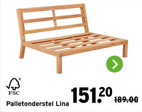 Palletonderstel Lina