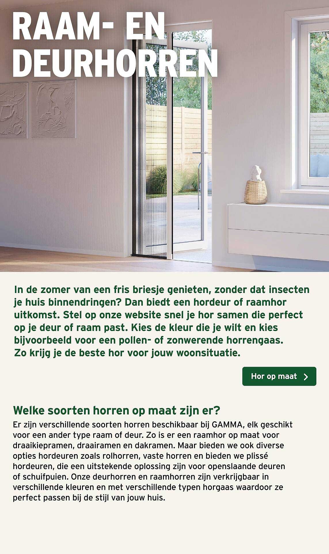 RAAM- EN DEURHORREN