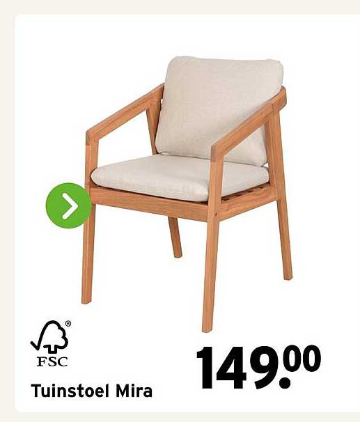 Tuinstoel Mira