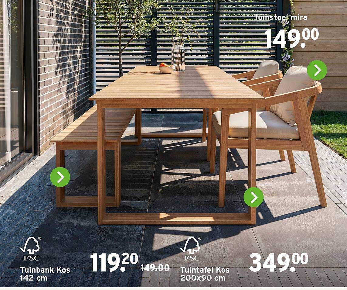 Tuinstoel mira